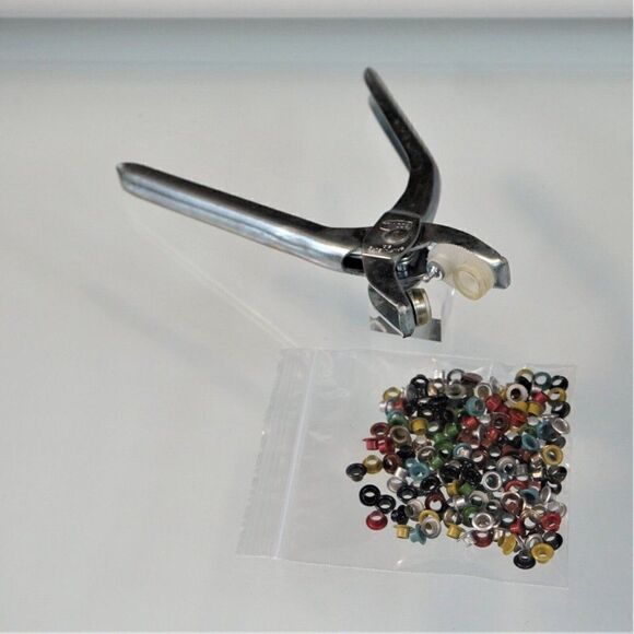 Vintage Scovill Snap Metal Rivet Punch Grommet Pliers Made in USA - Picture 2 of 7